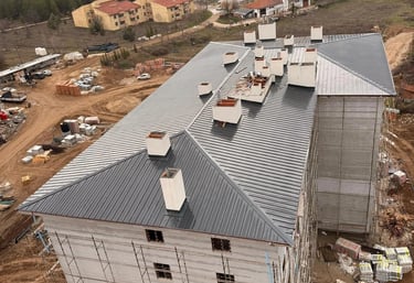 Kavaklıdere oluk iniş bağlantısı kaçak onarımı