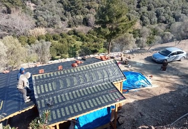 Marmaris parapet dibi izolasyon onarımı