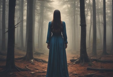 Close-up of a hand holding a phone displaying a chat conversation with a psychic reader.
