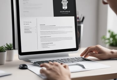 Close-up of a confidential evaluation form being filled out by a human resources manager.