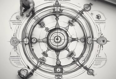 Metrics and data analysis illustrating growth.