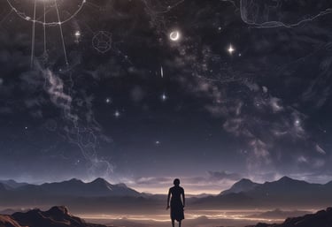 A complex diagram illustrating the spectral resonance of f-nodes within space-time fabric.