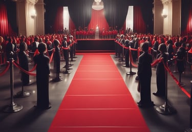 a man riding a skateboard down a street next to tall buildings