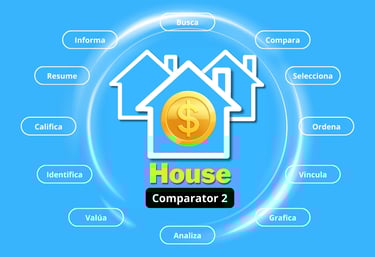 House Comparator 2.0 Busca Compara y tasa Propiedades