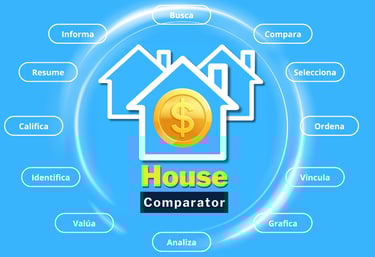 House Comparator: Busca, compara, selecciona y tasa propiedades en 10 minutos