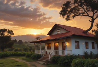 A clean, modern real estate website interface showcasing property listings with clear images and minimalistic design.