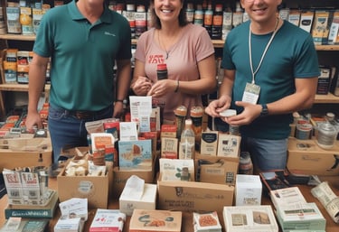 A friendly customer service representative smiling, ready to assist Novadrops shoppers.