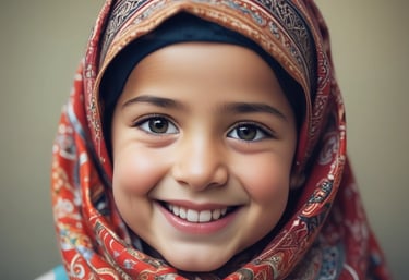 A bright therapy room decorated with green walls and zebra heart patterns, inviting and warm.