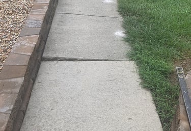 concrete and sidewalk leveling