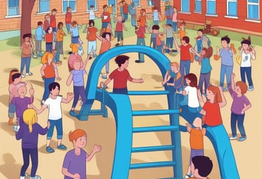 A group of MBK Schools teachers smiling warmly in a bright classroom setting.