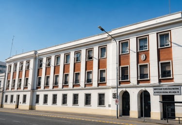Edificio histórico de la Universidad Tecnológica Nacional. UTN Avellaneda