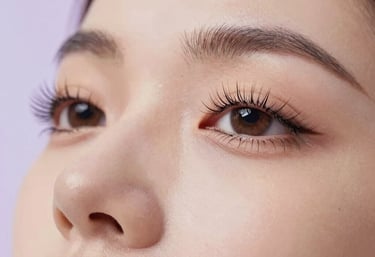 Softly lit close-up of a phoenix-inspired feather with a delicate lavender hue, symbolizing transformation.