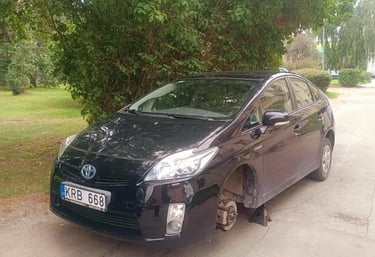 Pagalba kelyje Palangoje