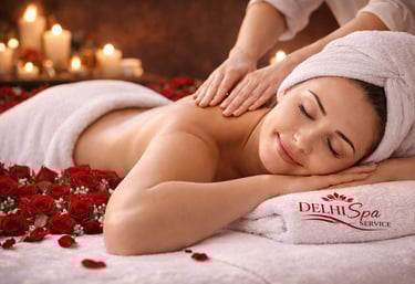 spa and body massage services east delhi,De;hi spa service