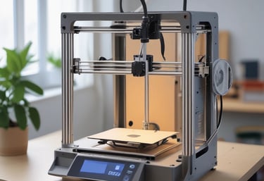 The Shapeoko 5 Pro CNC router table carving a wooden prototype in the workshop.