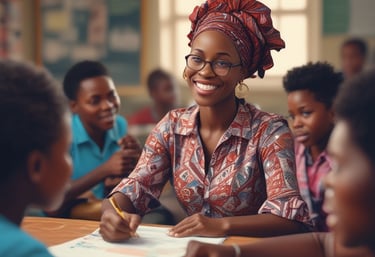 A group of Liberian women participating in a community workshop on gender rights.