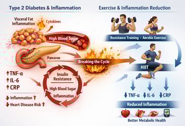 Why Combined Training is the ‘Gold Standard’ for Diabetes Inflammatory Control