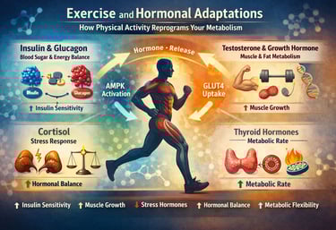 How Exercise Transforms Your Hormones: The Science of Insulin, Cortisol, Thyroid & Metabolic Health