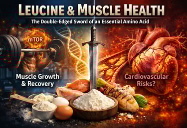 How Much Leucine Is Too Much? When Muscle Gains May Compromise Heart Health