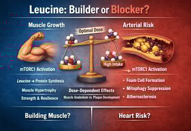 Leucine, mTOR, and Cardiovascular Risk: Rethinking the ‘More Protein’ Paradigm in 2026