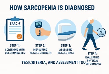 Early Diagnosis of Sarcopenia: Key Tests, Criteria, and What to Expect