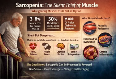 Sarcopenia Explained: Causes, Symptoms, and How to Prevent Mobility Loss