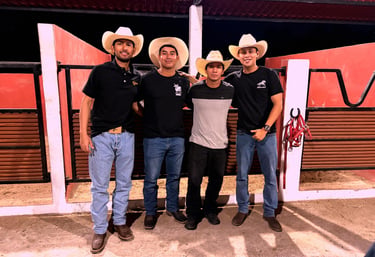 Equipo de LH en un rancho