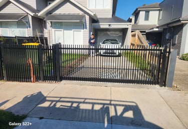 High-Security Swing Gate