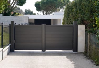 modern slate Gate