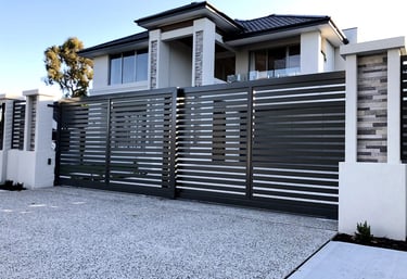 see through non see through gate