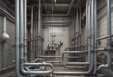 Blue and black themed control panel with illuminated indicators.