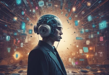 A sleek network server room glowing with green LED lights reflecting the brand colors.