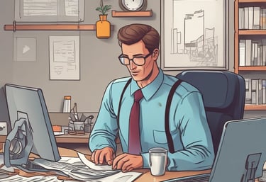 Close-up of hands shaking over a contract in a minimalist corporate setting.