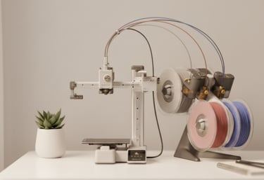 Imagen de una impresora 3D