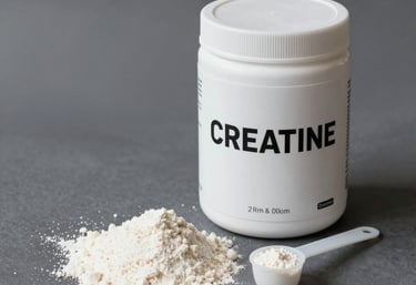 Close-up of hands holding a variety of colorful supplement capsules.