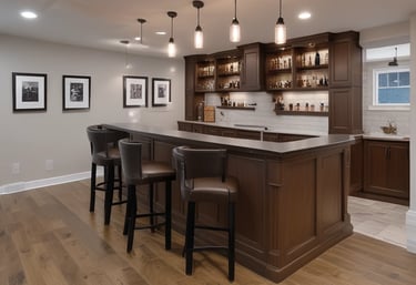 Greg McGarry, founder of Power Plus Electric LLC, working on a residential electrical panel with focused attention.