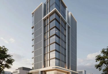 An intricate 3D visualization of a cozy residential interior filled with natural light.