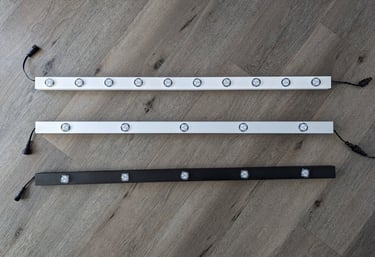 MY-LITES lighting tracks, permanent lightings tracks. 