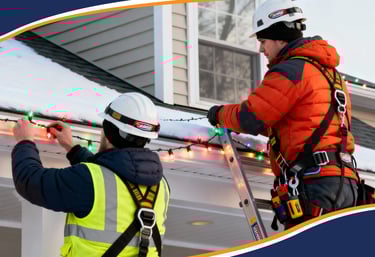 Permanent outdoor lighting installed by MyLites dealer — 24 trusted dealers network