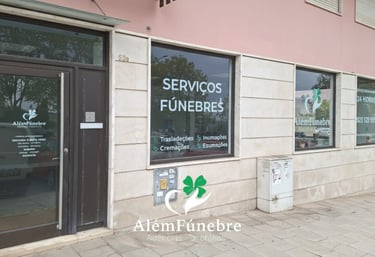 Entrada Além Funebre Funeraria em São Marcos Sintra