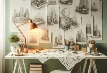 Dibujo arquitectónico. Maquetas. Estudiar arquitectura. Consultoria. Dibujo de planos.