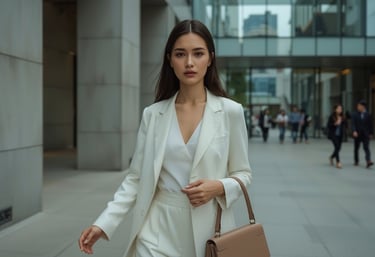 Contemporary luxury in a modern Chinese urban setting.