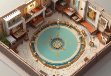 a man riding a skateboard down a street next to tall buildings