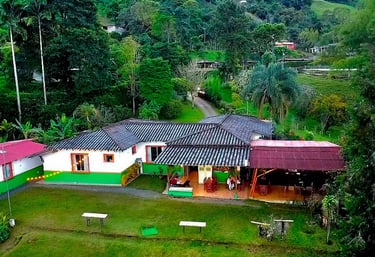 Aerea del Restaurante el Nudo