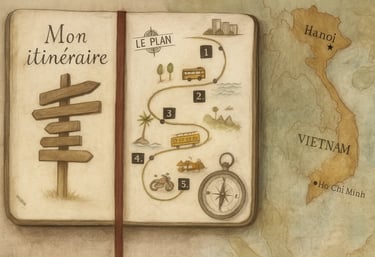 itinéraire sur mesure au Vietnam