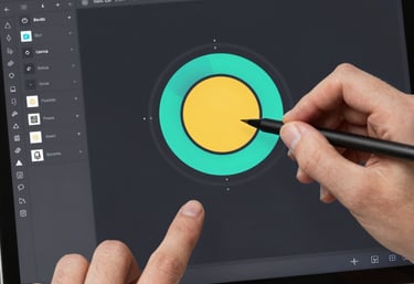 A collaborative meeting with educators and developers discussing a web project.