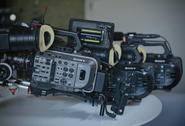 3 keer 4k camera's om hoge kwaliteit podcasts op te nemen