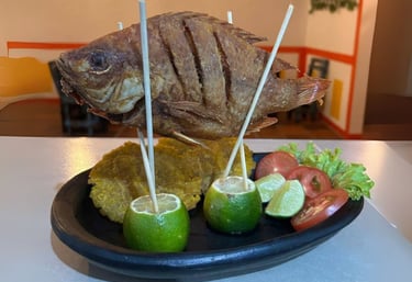 Mojarra Voladora, Restaurante La Cantaleta Montenegro Quindío