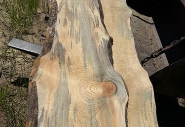 live edges, custom cuts by special order