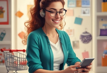 A cozy workspace with a laptop, coffee cup, and notes, representing a blog environment.